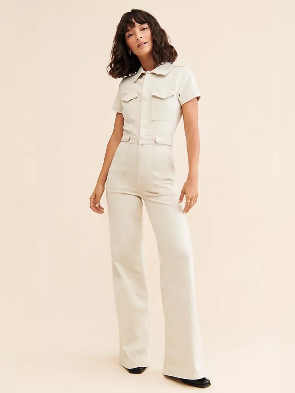 Good American Fit For Success Palazzo Jumpsuit